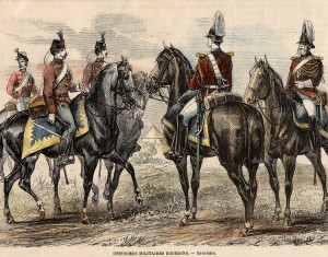 Romanian Royal Cavalry regiment - ca 1880