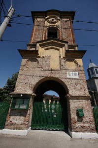 Belfry of St Ilie-Tabaci Orthodox parish church Ploiesti, where Rev Chiriac Dobreanu was Rector at the end of teh 19th century