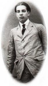 Borges as a young man