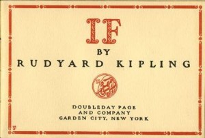 "IF" by Rudyard KIPLING
