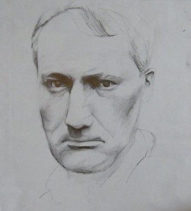Ando HOL - Sketch of Charles BAUDELAIRE 