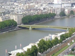 The Pont Mirabeau from which CELAN jumped to his death