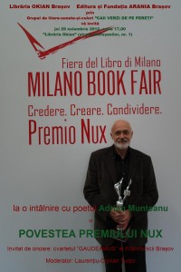 Adrian Munteanu @ Milan Book Fair